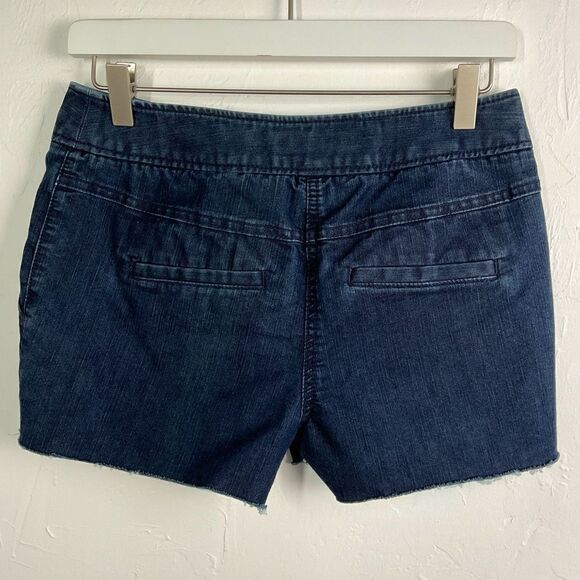 Kenneth Cole Blue Dark Wash Custom Cutoff Shorts 2 - Picture 3 of 4